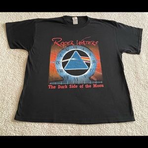 Roger Waters 2007 Tour T-Shirt Dark Side of The Moon - Pink Floyd Mens XL RARE
